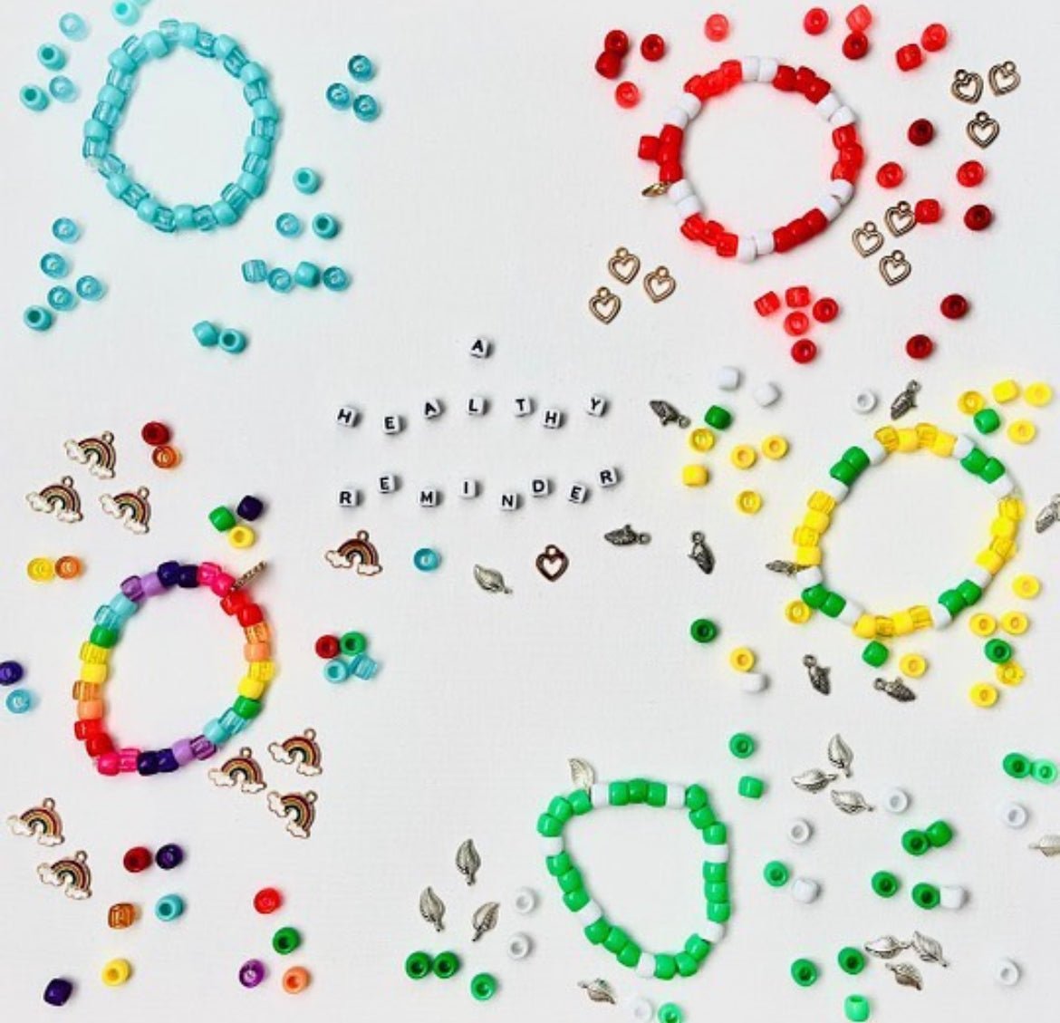 A Healthy Reminder Bracelet Kits - A Healthy Reminder