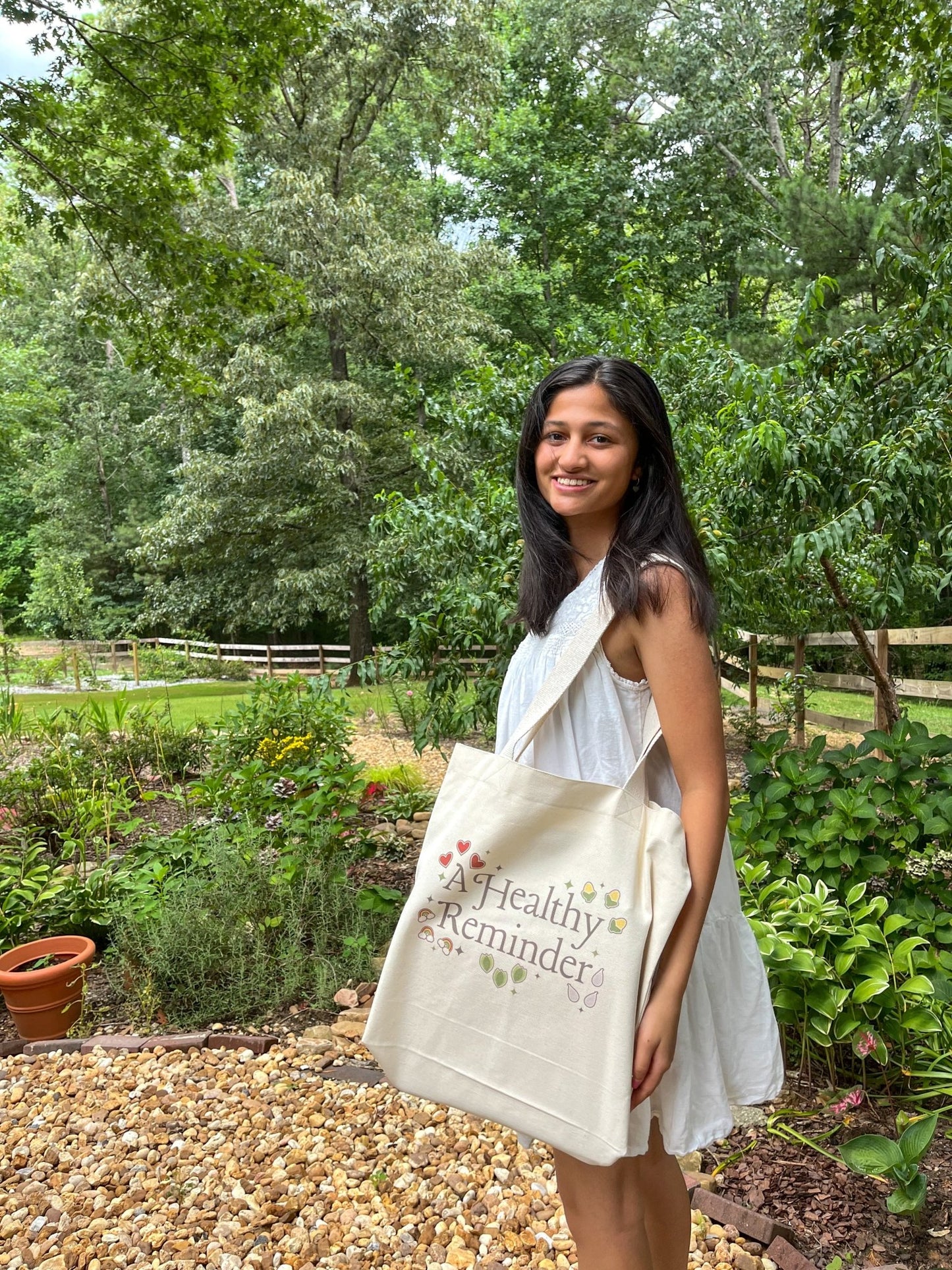 Tote Bag - A Healthy Reminder
