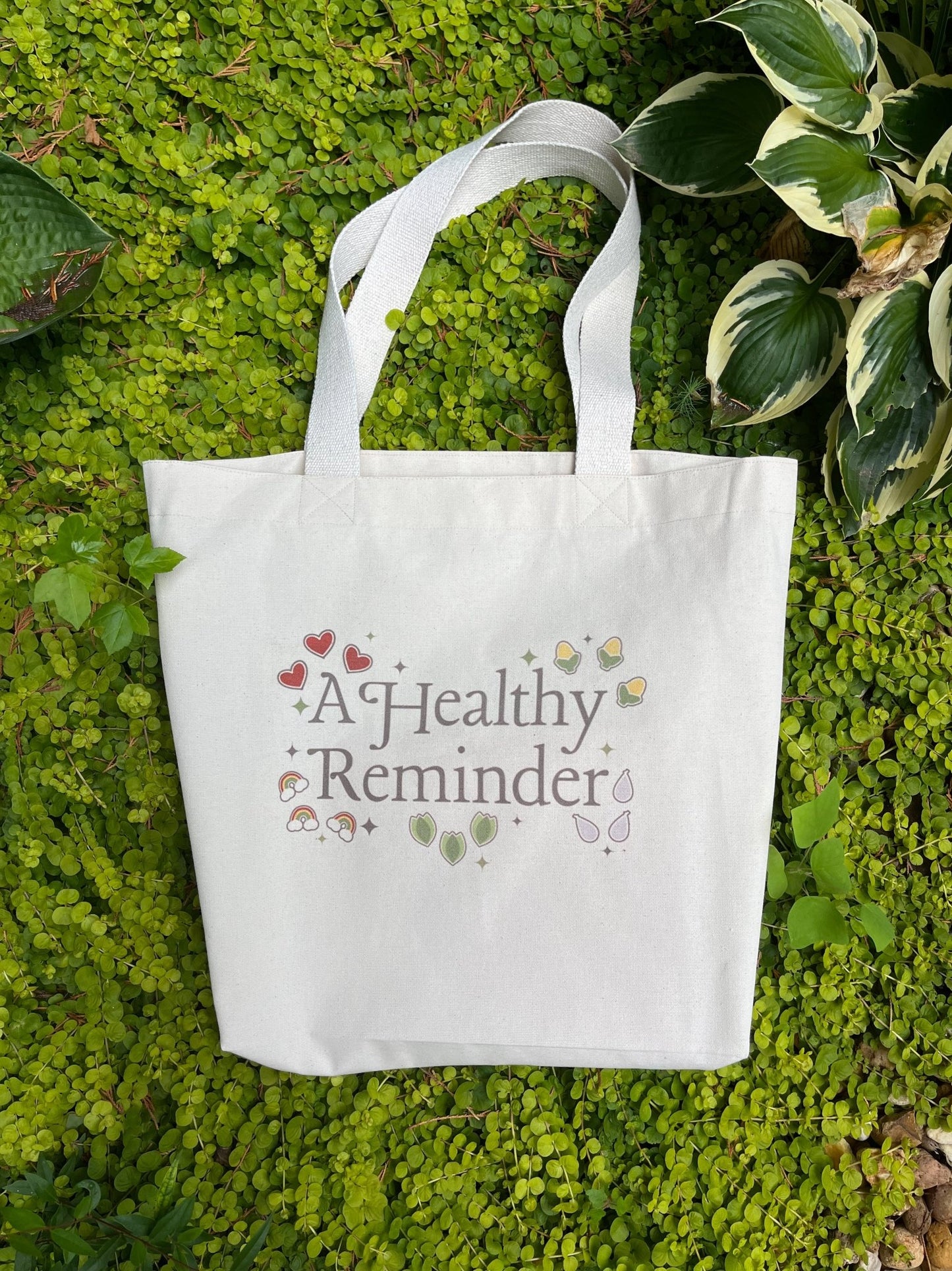 Tote Bag - A Healthy Reminder