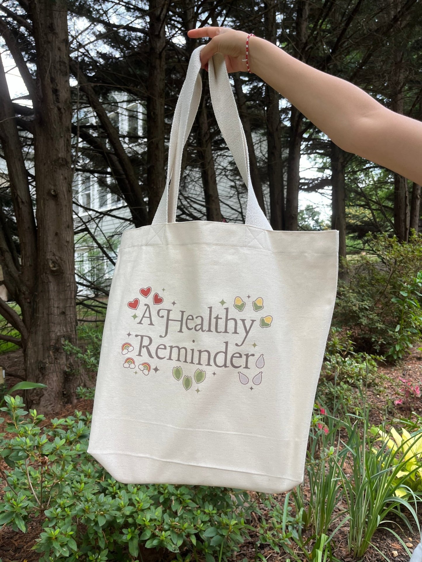 Tote Bag - A Healthy Reminder