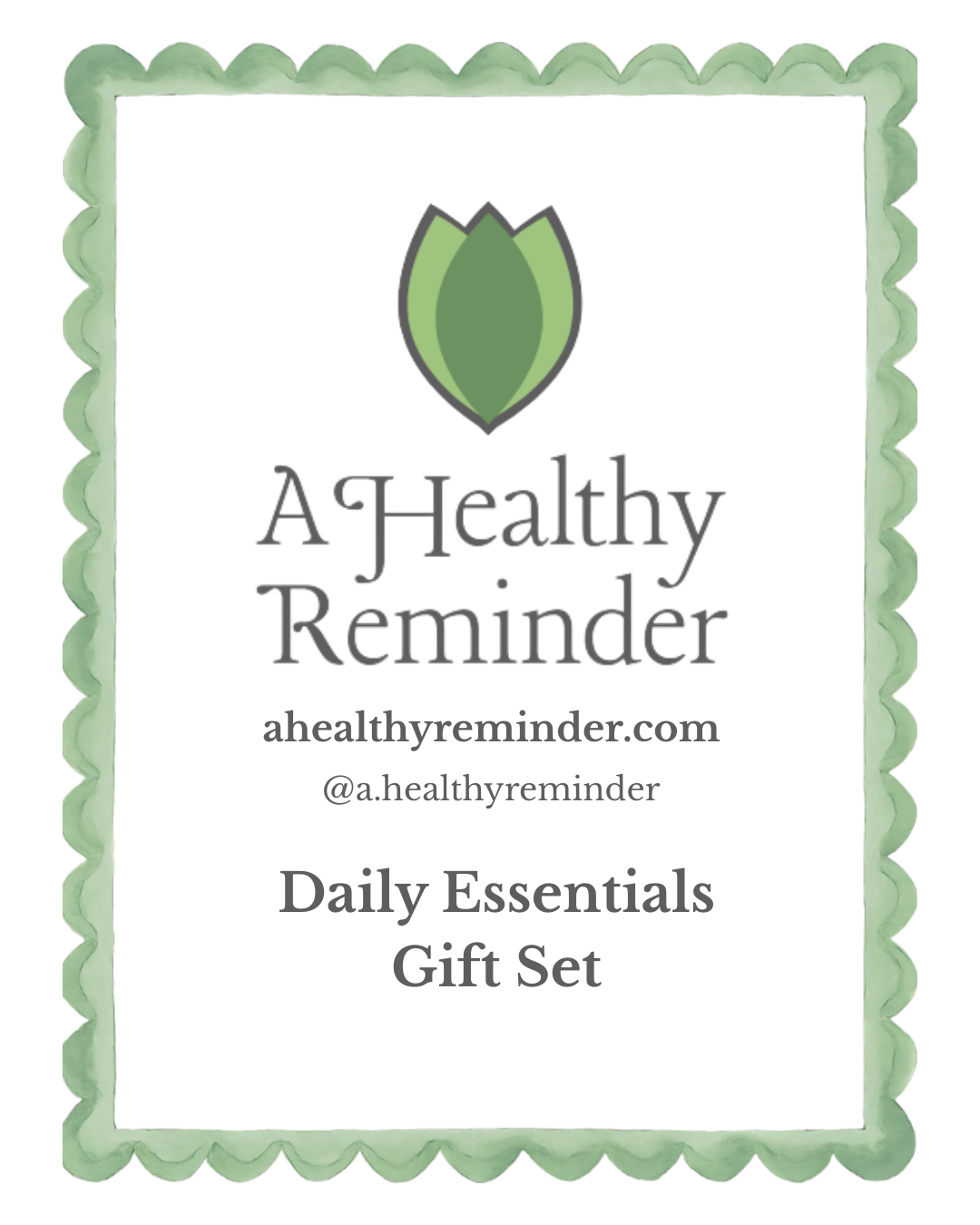 Daily Essentials Gift Set- WHOLESALE- Blue,White