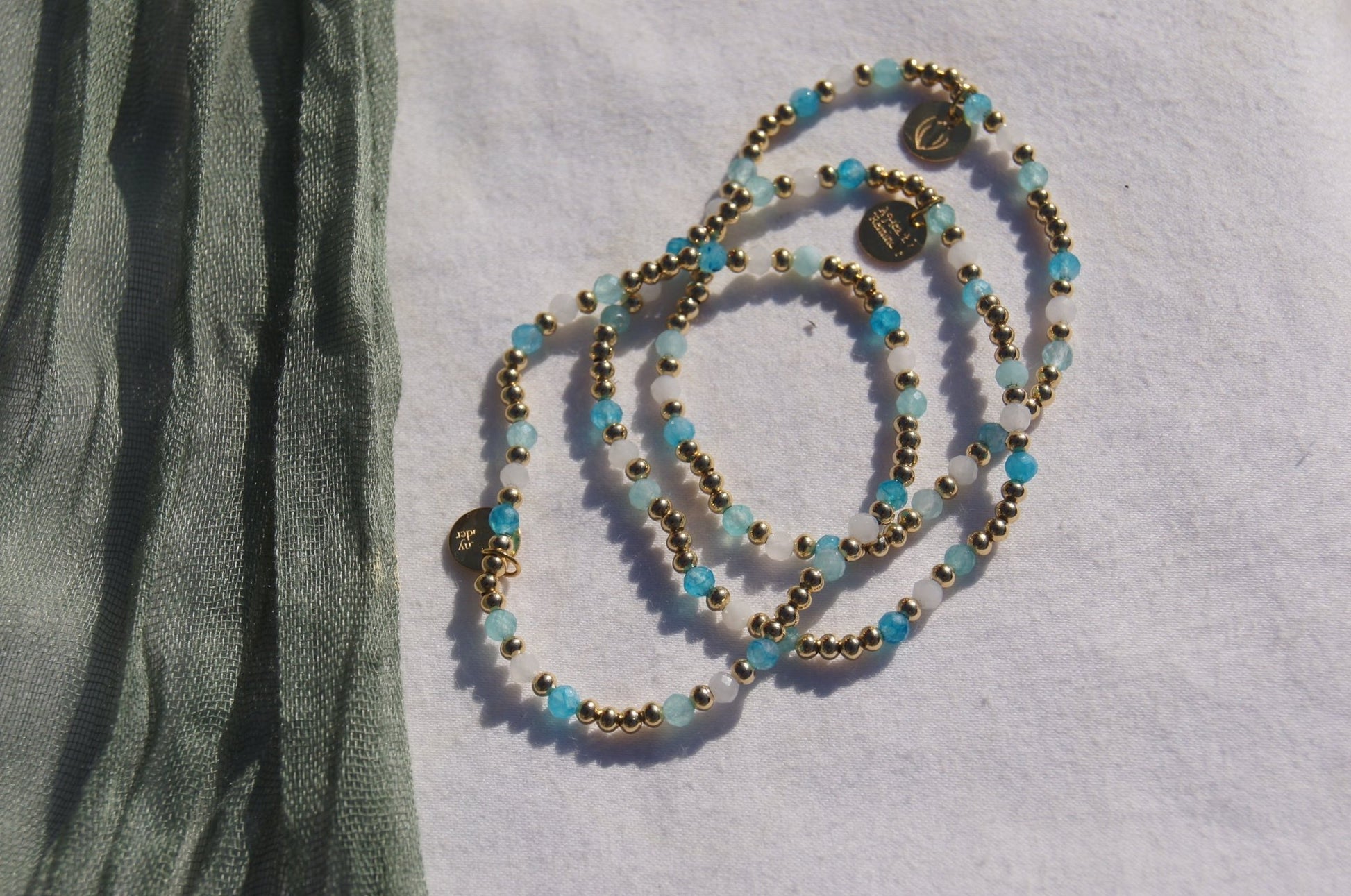 Water You Drinking Bracelet - 14k Gold Plated Elastic Stretch Bracelet - A Healthy Reminder